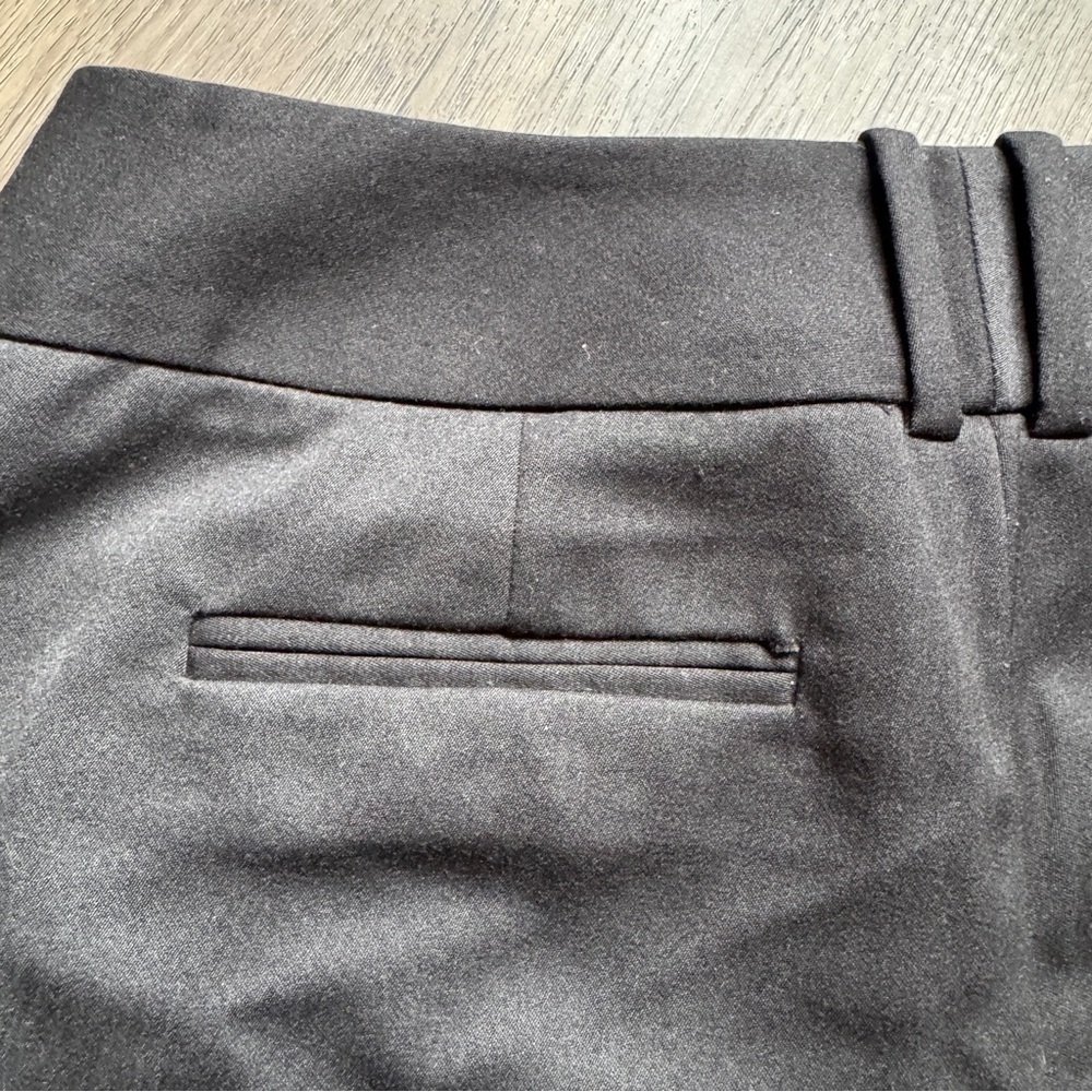 The Limited Cassidy Fit Black with White Stripe Pants - Size 2 - Picture 9 of 10
